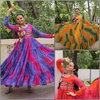 Lw 9263 Laheriya & Bandhej Print Navratri Special Gown Collections
